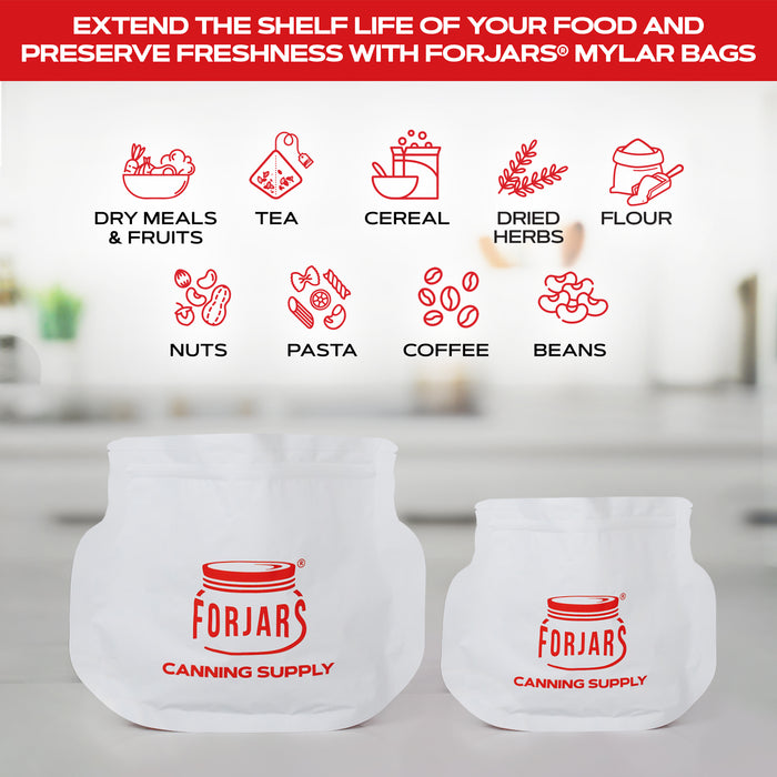 Forjars® - 20 count 24oz Mylar Bags