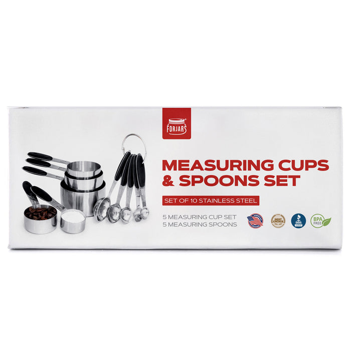 Forjars® - Measuring cups & spoons set