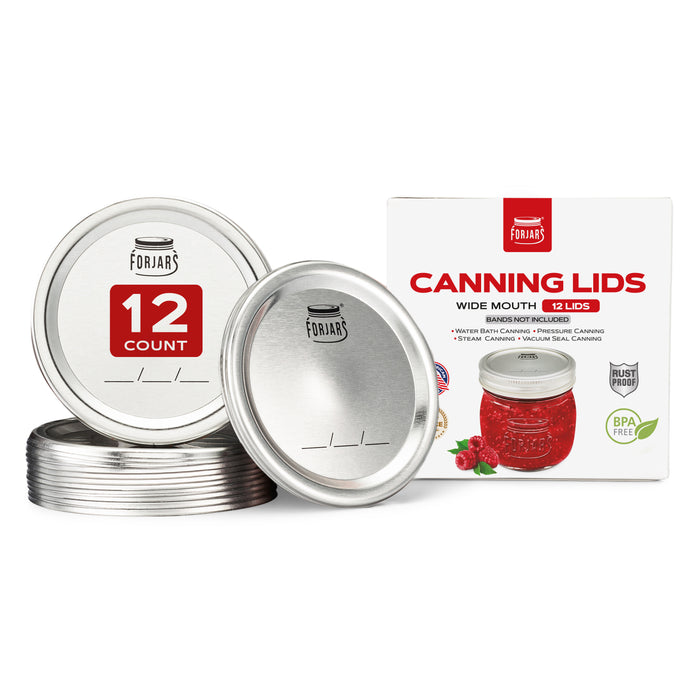 🎁 GIFT FORJARS - 12 Wide Lids - Promo Specials - Not for Sale