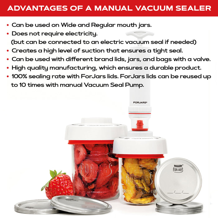 Forjars® - Vacuum Sealer Kit