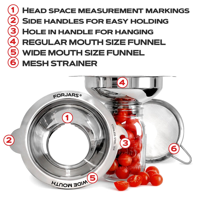 Forjars® - Funnel set