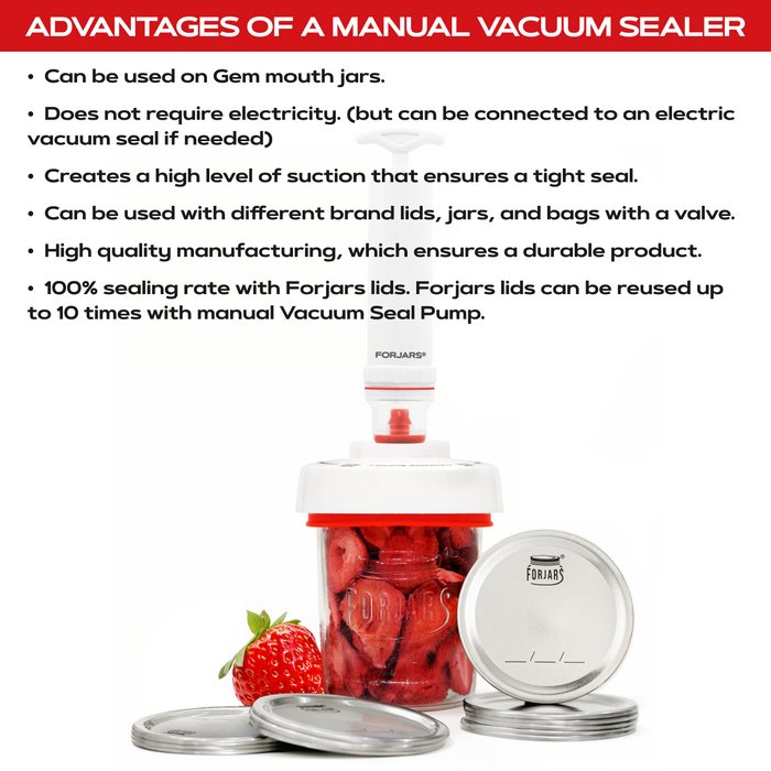 GEM Mouth Vacuum Sealer Kit