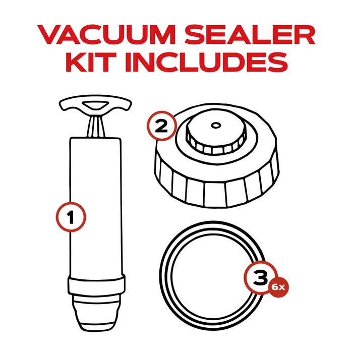 GEM Mouth Vacuum Sealer Kit