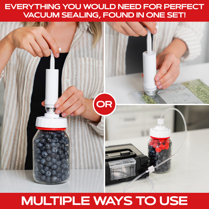 GEM Mouth Vacuum Sealer Kit