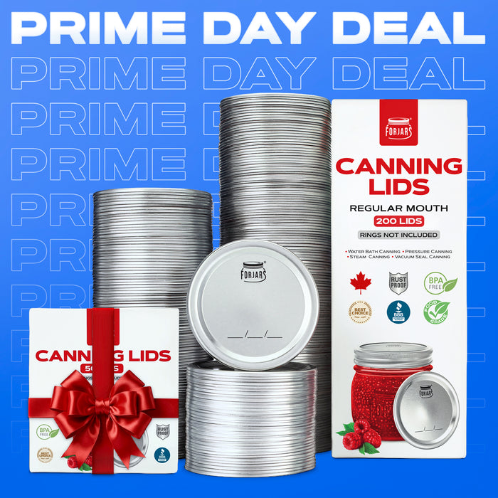 FORJARS® Canning Lids — Buy 200, Get 50 Free