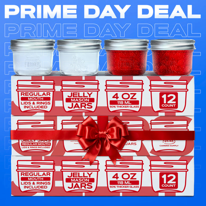 FORJARS® 4oz Mason Jars — Buy 2, Get 1 Free