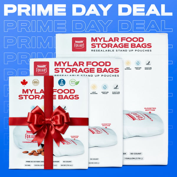 FORJARS® Mylar Bags — Buy 2, Get 1 Free